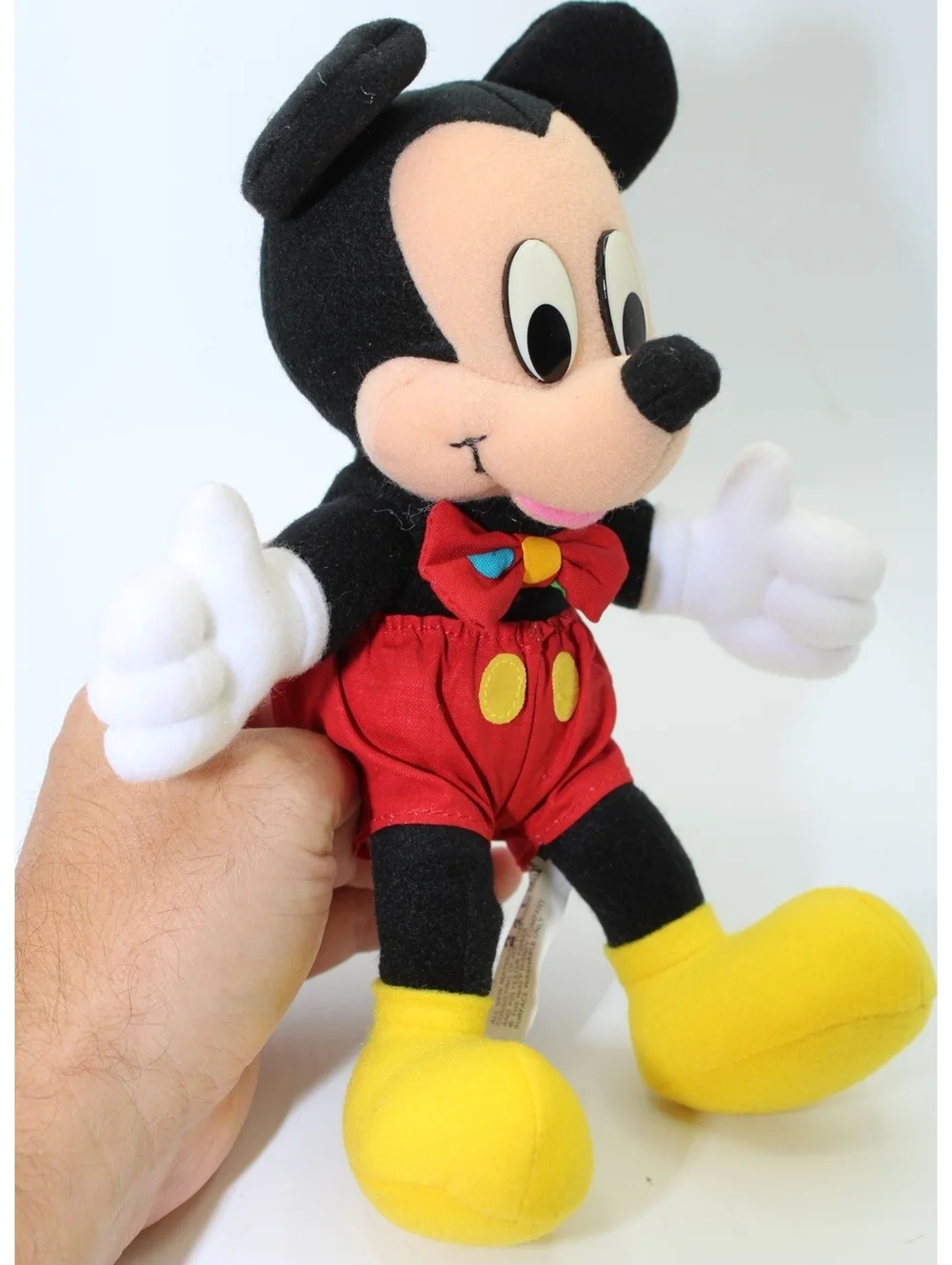 Vintage Walt Disney Collectible Mickey & Minnie Mouse Polka Plush Mattel Lot 2